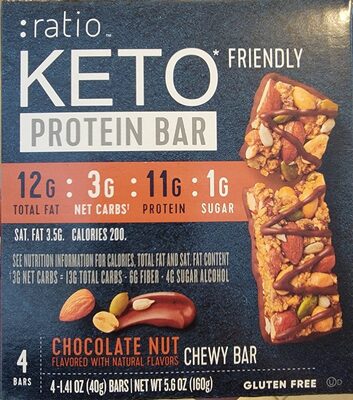 Chocolate Nut Chewy Bar