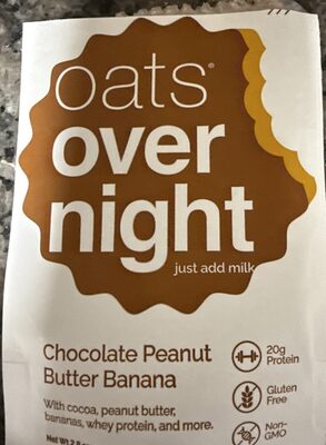 Chocolate Peanut Butter Banana Oats