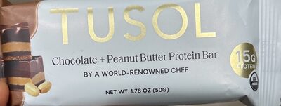 Chocolate + Peanut Butter Protein Bar