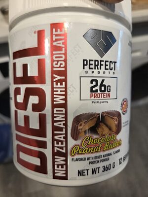 Chocolate peanut butter Whey isolate