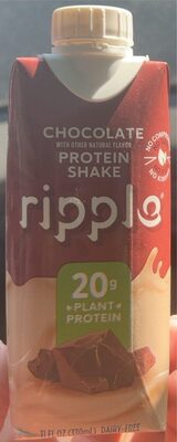 Chocolate protein shake