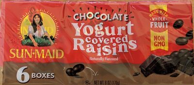 Chocolate Yogurt Covered Raisins