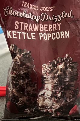 Chocolatey Drizzled Strawberry Kettle Popcorn
