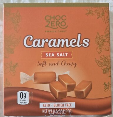 ChocZero Caramels Sea Salt