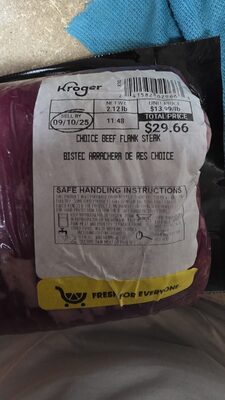 Choice Beef Flank Steak