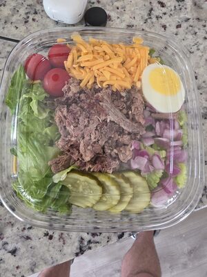 Chopped Brisket Salad H.E.B.