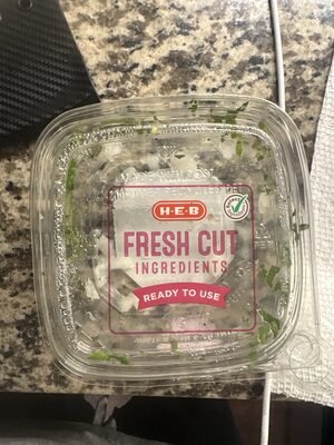 Chopped White Onion & Cilantro