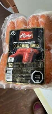 CHORIZO PARRILLERO CON CARNE ANGUS
