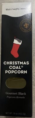 Christmas Coal Popcorn