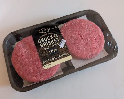 Chuck & Brisket Beef Patties