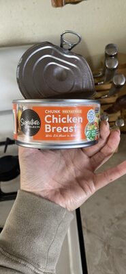 Chunk Chicken Breast with Rib Meat in Water