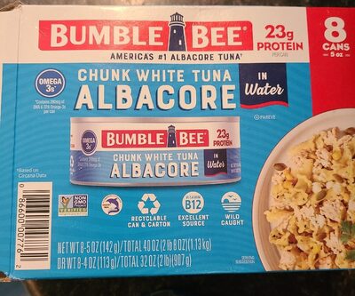 Chunk White Albacore in Water