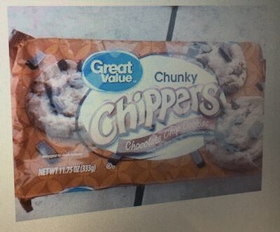 Chunky chocolate chip cookies