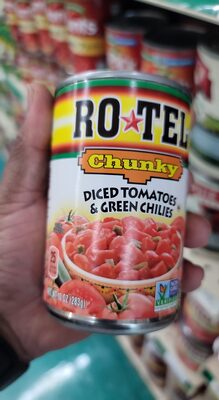 Chunky Diced Tomatoes & Green Chilies