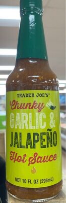 Chunky Garlic & Jalapeño Hot Sauce