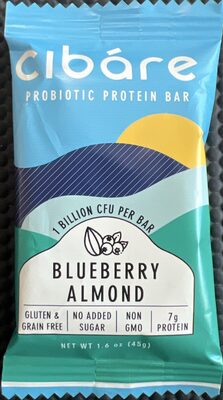 Cibare Blueberry Almond Protein Bar