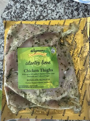 Cilantro lime, boneless skinless chicken thighs