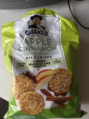 Cinnamon Apple Rice Cakes