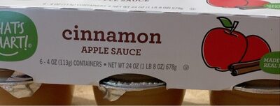 Cinnamon apple sauce