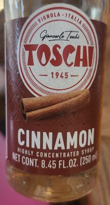 Cinnamon Highly Concentrated Syrup