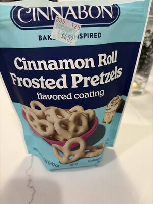 Cinnamon Rlll Frosted Pretzels