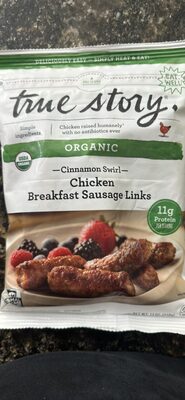 Cinnamon Swirl Chicken Breakfast Sausage Links
