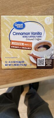 Cinnamon Vanilla Ground Coffee