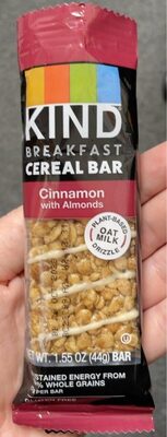 Cinnamon with Almonds Cereal Bar