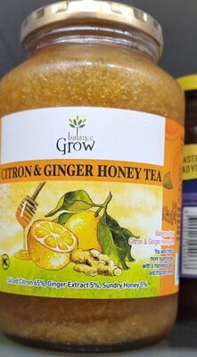 Citron ginger honey tea