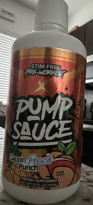 Clapping peach - Stim Free PRE WORKOUT