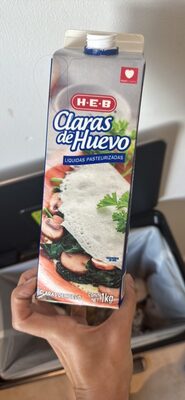 Claras de Huevo