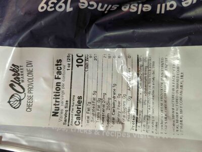 Clark's Cheese Provolone DW