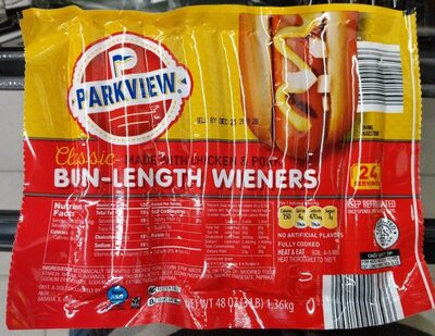 Classic Bun-Length Wieners with Chicken and Pork