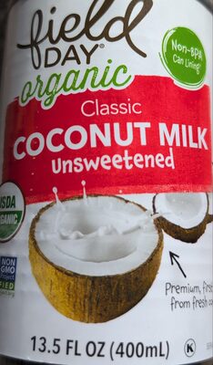 Classic Coconut Milk, Unsweetened
