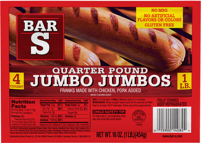 Classic Jumbo Jumbos Franks