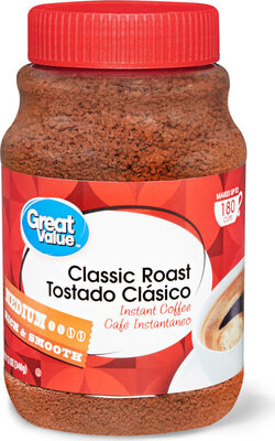 Classic roast instant coffee