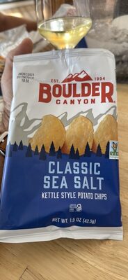 Classic Sea Salt Kettle Style Potato Chips