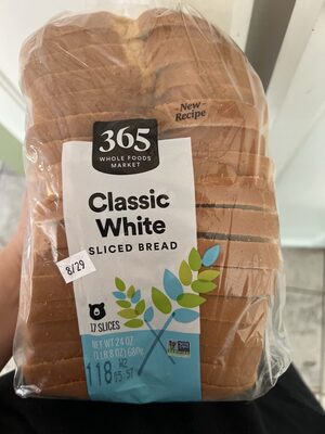 Classic White Sliced Bread