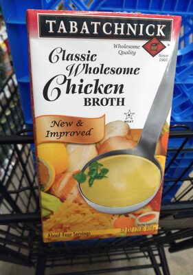 Classic wholesome chicken broth