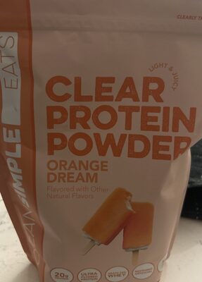 CLEAR PROTEIN POWDER ORANGE DREAM