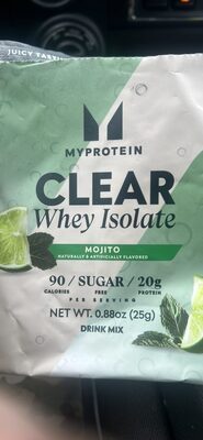 Clear Whey Isolate Mojito Drink Mix
