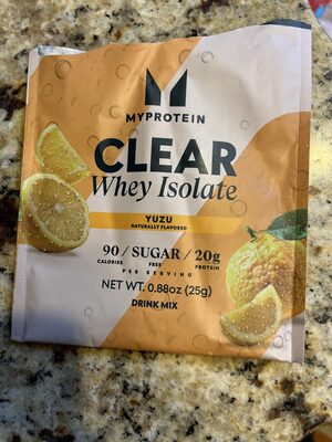 Clear Whey Isolate Yuzu
