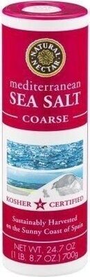 Coarse mediterranean sea salt