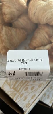 COCKTAIL CROISSANT ALL BUTTER