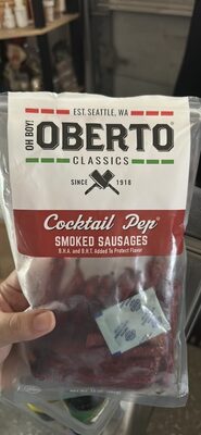Cocktail Pep Smoked Sausages