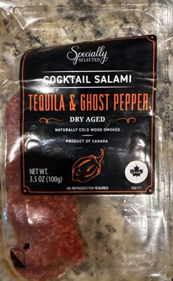 Cocktail Salami - Tequila & Ghost Pepper