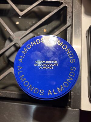 Cocoa Dusted Milk Chocolate Almonds