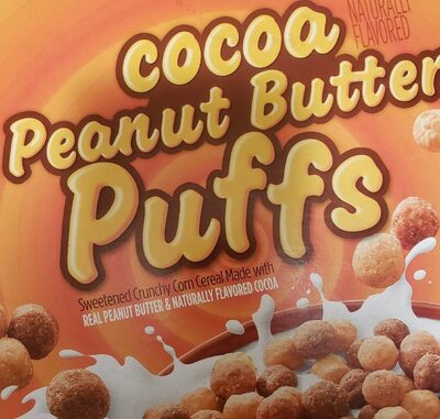 Cocoa penut butter puffs
