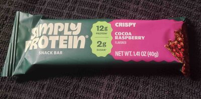 Cocoa Rasberry Crispy Bar