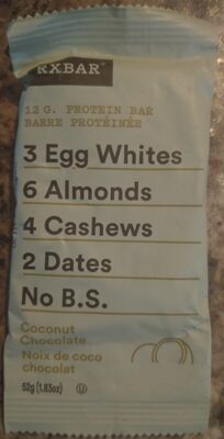 Coconut Chocolate Protein Bar